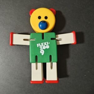 Vintage Flexi Zoo Action Figure Animal #9